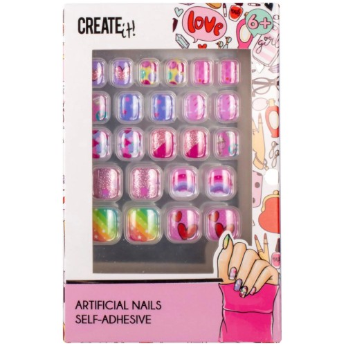 (bundle Product) Create It! Artificial Nails Love