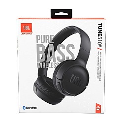 Jbl Headphones Bluetooth Tune 510bt T510bt + Mic Black