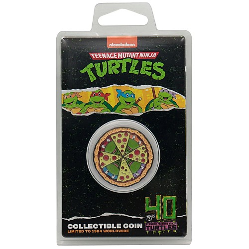 Teenage Mutant Ninja Turtles Limited Edition 40th Anniversary Collectible Coin