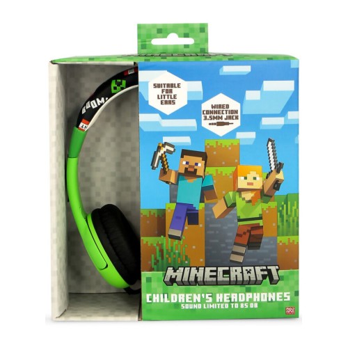 Otl Minecraft Childrens Headphones