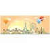 Ravensburger Puzzle Air Ballon Over Paris 1000p (12000448)
