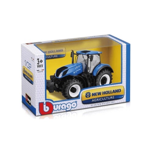 Burago Tractor 1:32 New Holland T7.315 Blue (141512)