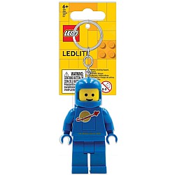 Lego Keychain W/led Spaceman Blue