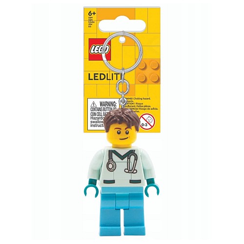 Lego Keychain W/led Medical Professional