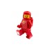 Lego Keychain W/led Spaceman Key Light Red