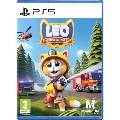 Leo The Firefighter Cat