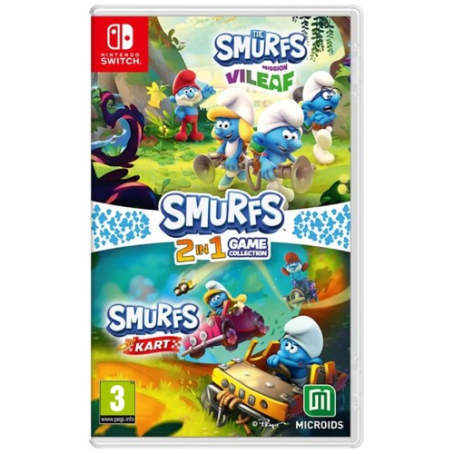 Smurfs 2 In 1 Game Collection