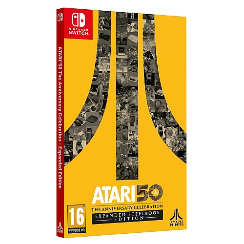 Atari 50 The Anniversary Celebration Expanded Steelbook Edition