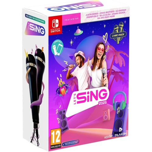 Let's Sing 2025 Double Mic Bundle