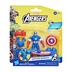 Marvel Avengers Battle Gear Captain America Action Figure F9341