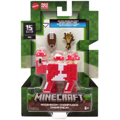 Minecraft 15th Anniversary Mooshroom Action Htl83
