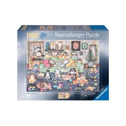 Ravensburger Puzzle Crazy Cats Christmas Crackers 1000p (12001244)