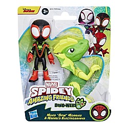 Spidey And His Amazing Friends Hero Dino Webs Miles (g0121)