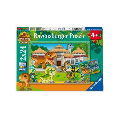 Ravensburger Puzzle Jurassic World Explorers 3x49p (12001057)