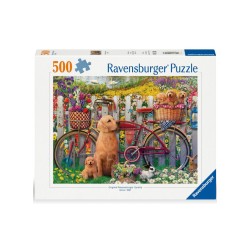 Ravensburger Puzzle Cute Dogs In The Garden 500p (12000209)