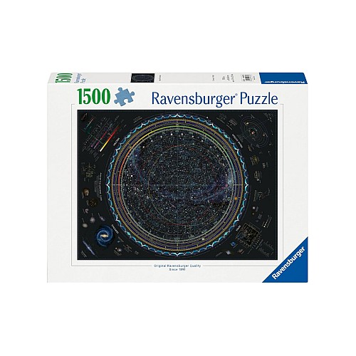 Ravensburger Puzzle Map Of The Universe 1500p (12000703)