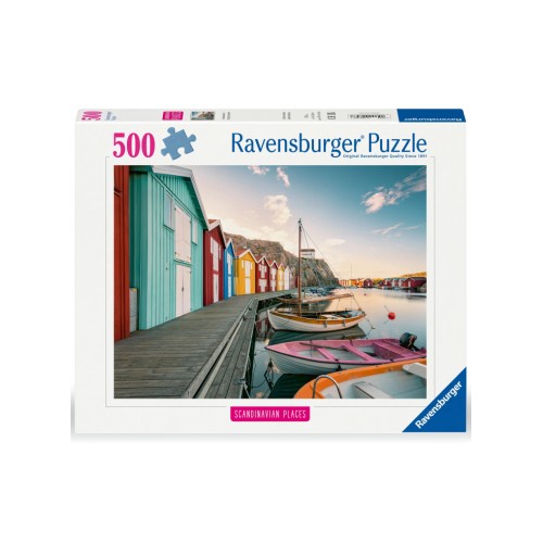Ravensburger Puzzle Boathouses In Smogen 500p (12000847)