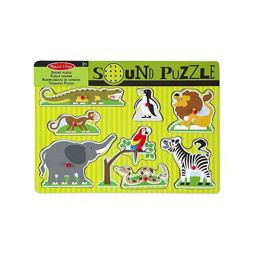 Melissa & Doug Zoo Animals Sound Puzzle (50215)