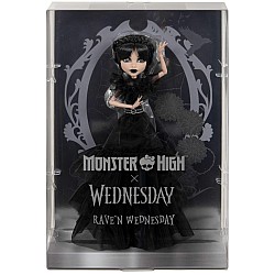 Monster High Wednesday Doll Rave'n Dress (hxj03)