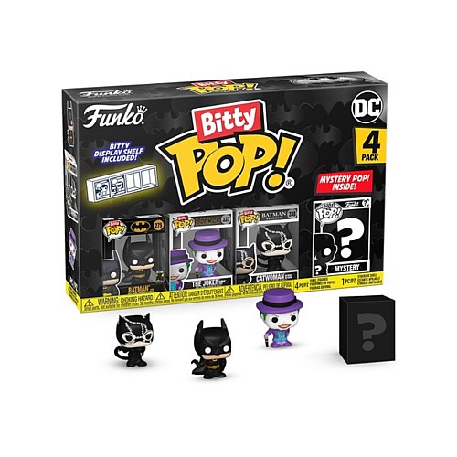 Bitty Pop 4 Pack Batman 85th Batman