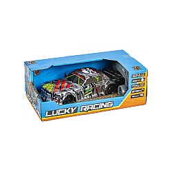 Tec-toy Lucky Racing R/c 1:18, 2,4ghz 3,4v Li-ion Red (471427)
