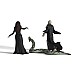 Schleich Harry Potter Voldemort,nagini & Bellatrix Lestrange (42684)