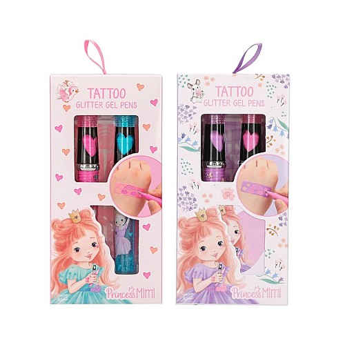 Princess Mimi Tattoo Glitter Gel Pens (0412324)