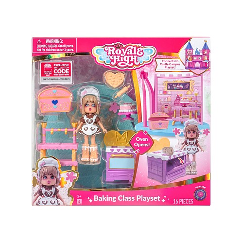 Royale High Mini Playset Room Baking Class Playset