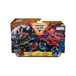 Monster Jam 1:64 Marvel 2 Pack Spider Man Venom (6071942)