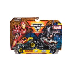 Monster Jam 1:64 Marvel 2 Pack Iron War Machine (6071941)