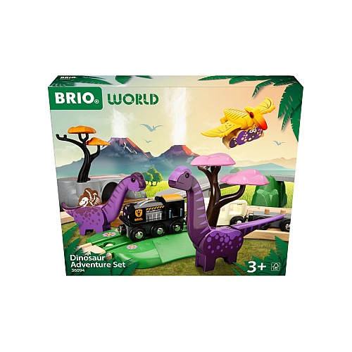 Brio Train Set With Dinosaurs (36094)