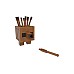 Minecraft Legends Wood Golem 8cm