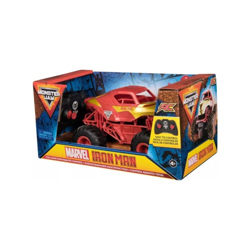 Monster Jam Rc 1:24 Marvel Iron Man (6069959)