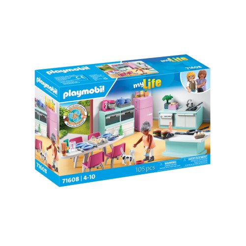 Playmobil Kitchen With Dining Place (71608)
