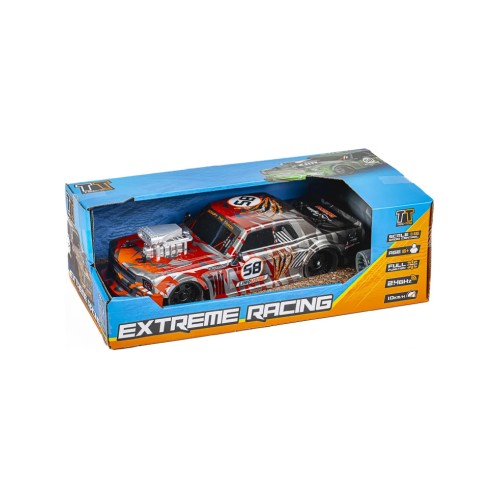 Tec-toy Extreme Racing R/c 1:16 2,4g 3,7v Li-ion, Orange