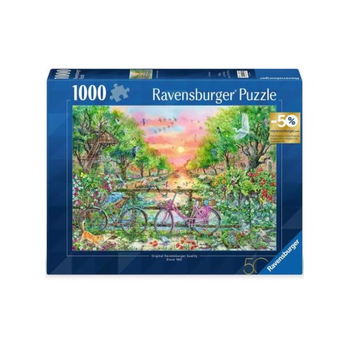 Ravensburger Puzzle Bicycles Amsterdam 1000pc (12001089)