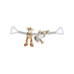 Diinglisar Wild Stroller Chain Elephant And Giraffe (tk2935)