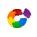 Jellystone Designs Colour Wheel Puzzle Rainbow (jsd0417)