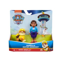 Paw Patrol Hero Pup Mayor Goodway & Rubble 6070749