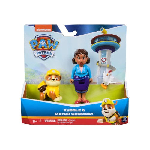 Paw Patrol Hero Pup Mayor Goodway & Rubble 6070749