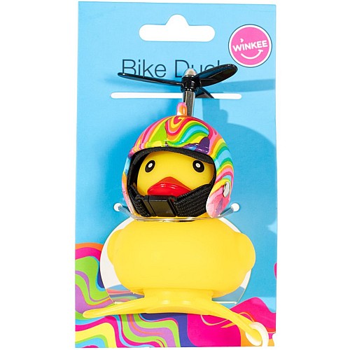 Winkee Bike Duck Flower Power