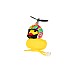 Winkee Bike Duck Flower Power Winkee Bike Duck Flower Power
