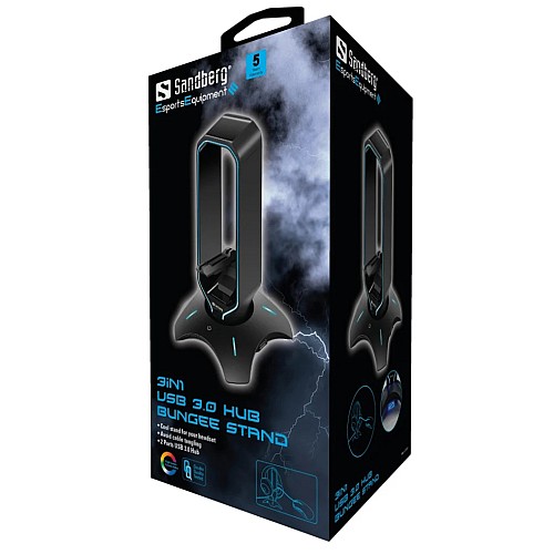 Sandberg 3in1 Usb 3.0 Hub Bungee Stand