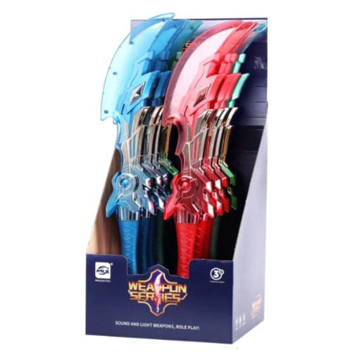 Sea&sun Machete W. Light & Sound 8pcs Display (6614a)