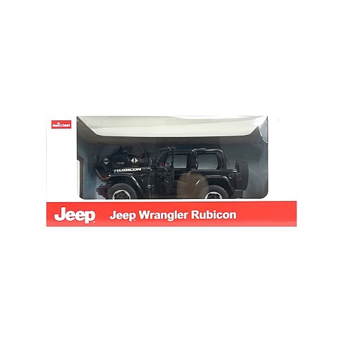 Rastar Rc 1:14 Jeep Wrangler 2.g A/b Black (23037)