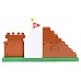 Super Mario 2.5 Level End Playset (424354)