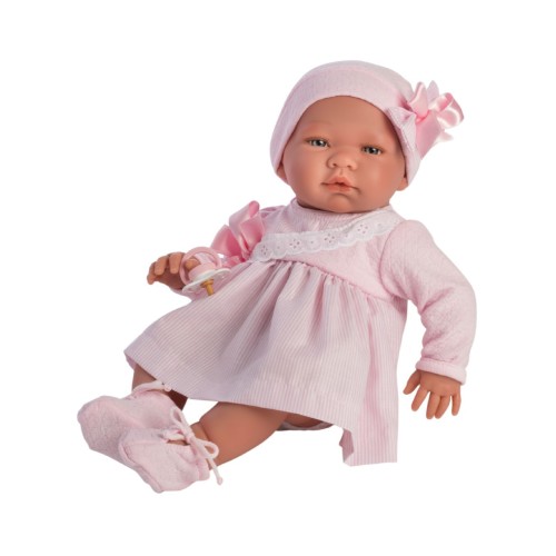 Asi Maria Doll In Pink Dress (43cm)