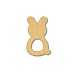Jellystone Designs Bunny Teether Tan (jsd0384)