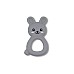 Jellystone Designs Bunny Teether Soft Grey (jsd0382)