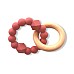 Jellystone Designs Moon Teether Dusty Pink (jsd0350)